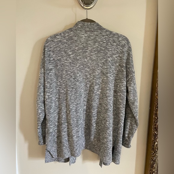 Madewell marled gray open cardigan - Picture 3 of 5